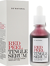 Kup Serum peelingujące do twarzy - So Natural Red Peel Tingle Serum