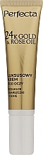 Luksusowy krem przeciwzmarszczkowy pod oczy - Perfecta 24k Gold & Rose Oil Anti-Wrincle Eye Cream — Zdjęcie N1
