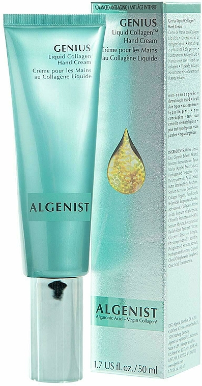 Krem do rąk z płynnym kolagenem - Algenist Genius Liquid Collagen Hand Cream — Zdjęcie N2