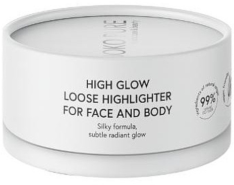 Rozświetlacz do twarzy i ciała - Joko Pure High Glow Loose Highlighter For Face And Body — Zdjęcie N1