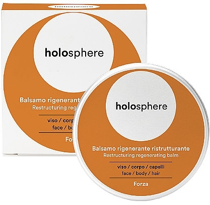 Wzmacniający balsam regenerujący 3 w 1 do twarzy, ciała i włosów - Sapone Di Un Tempo Holosphere Restructuring Regenerating Balm — Zdjęcie N1