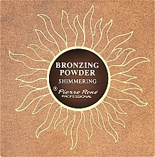 Puder brązujący do twarzy - Pierre Rene Shimmering Bronzing Powder — Zdjęcie N2