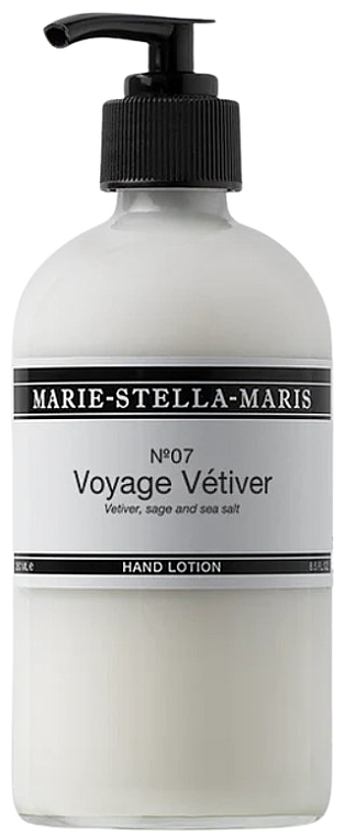 Lotion do rąk - Marie-Stella-Maris No. 07 Voyage Vetiver Hand Lotion — Zdjęcie N1