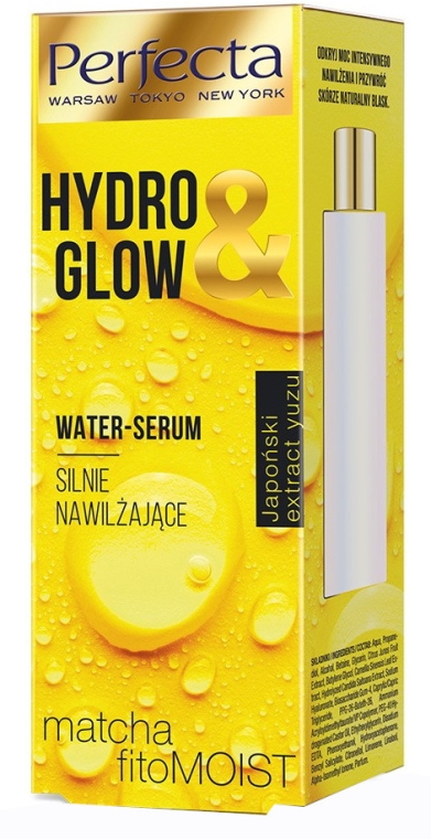 Nawilżające serum do twarzy - Perfecta Hydro & Glow Water-serum
