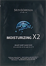 Nawilżająca maska do twarzy - Jkosmec Skinsomnia Moisturizing X2 Beauty Sleep Mask Pack — Zdjęcie N1