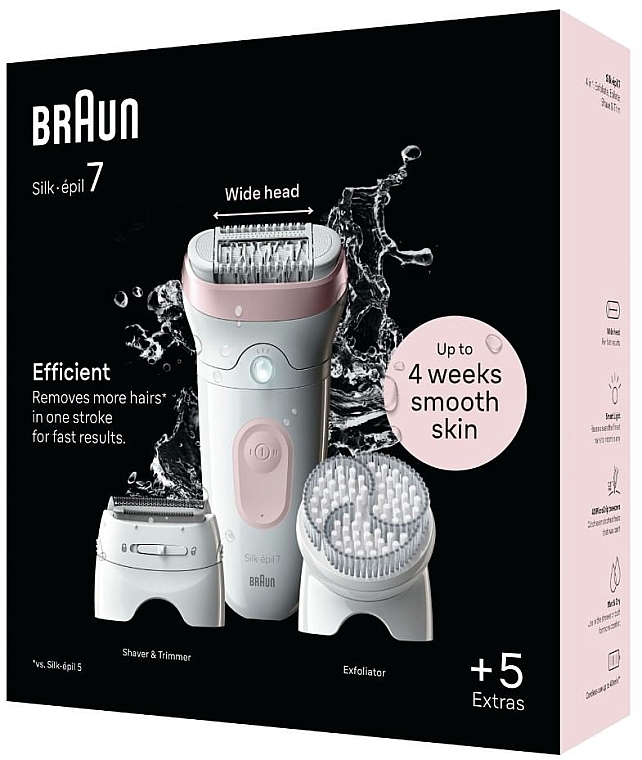 Depilator - Braun Silk-Epil 7 SE 7-060 — Zdjęcie N3