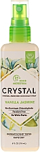 Kup Mineralny dezodorant w sprayu do ciała Wanilia i jaśmin - Crystal Mineral Deodorant Spray Vanilla Jasmine