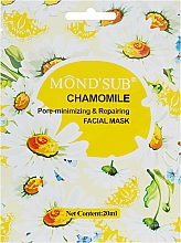 Kup Maseczka do twarzy w płachcie z ekstraktem z rumianku - Mond'Sub Nourishing & Tendering Facial Mask Chamomile