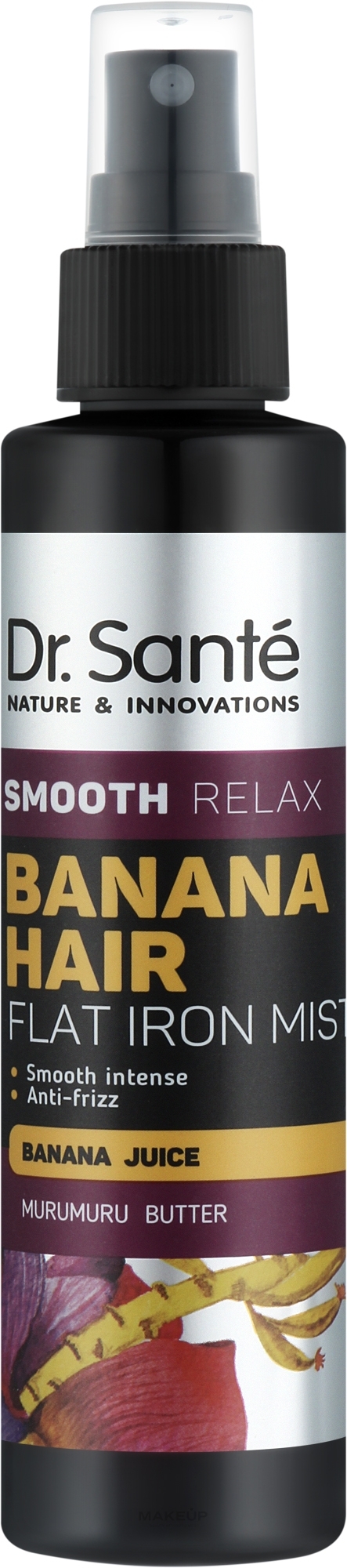 Wygładzający spray do włosów - Dr. Sante Banana Hair Flat Iron Mist — Zdjęcie 150 ml