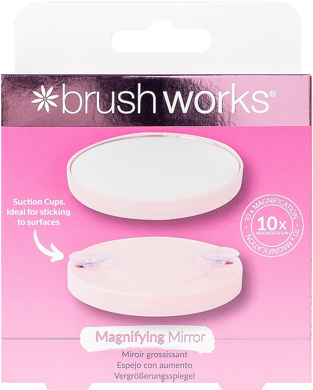 Lusterko z 10-krotnym powiększeniem - Brushworks Magnifying Mirror 10X Magnification — Zdjęcie N2