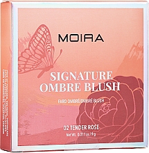 Róż do policzków - Moira Signature Ombre Blush  — Zdjęcie N5