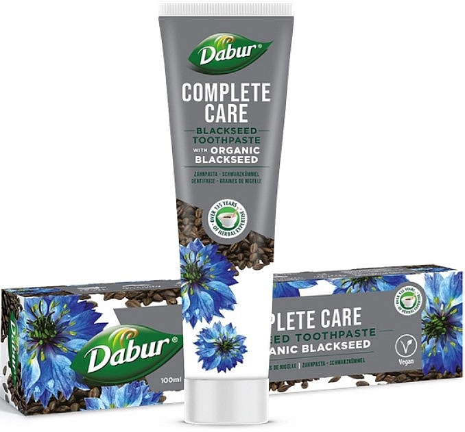 Pasta do zębów z organicznymi nasionami czarnuszki siewnej - Dabur Complete Care Blackseed Toothpaste — Zdjęcie N1
