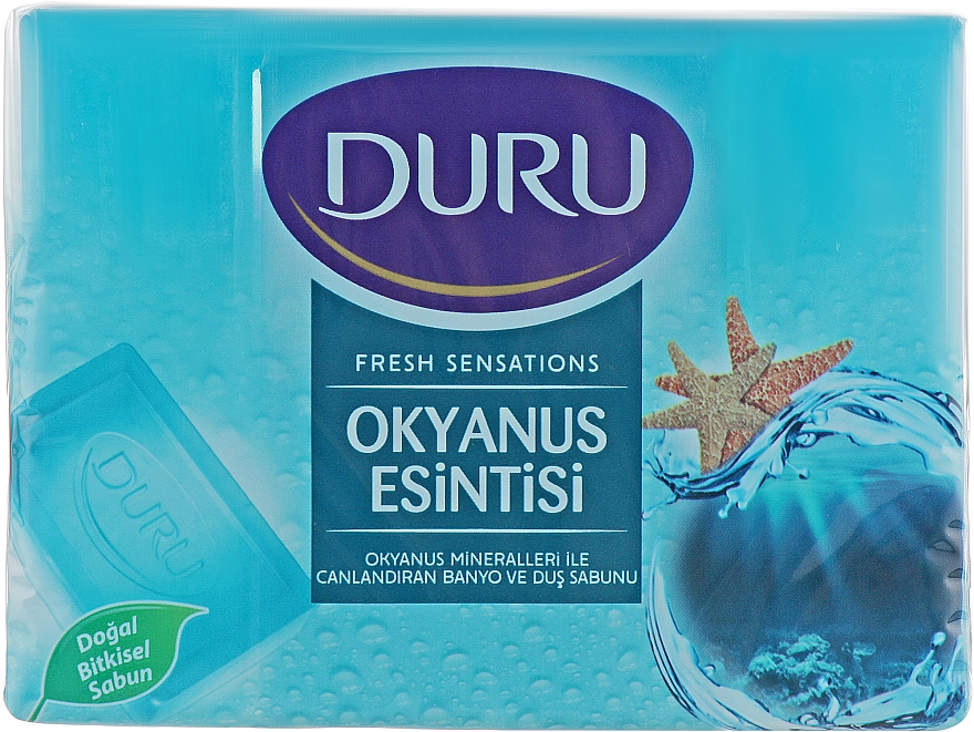 Mydło w kostce Oceaniczna bryza - Duru Fresh Sensations Ocean Breeze Soap — Zdjęcie N1