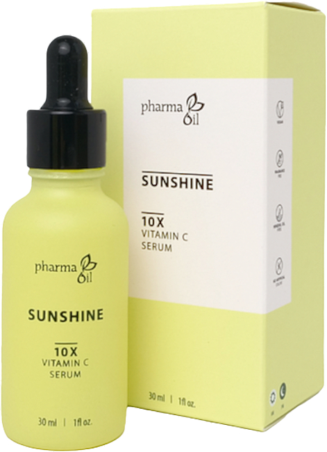 Serum do twarzy - Pharma Oil Sunshine 10X Vitamin C Serum — Zdjęcie N1