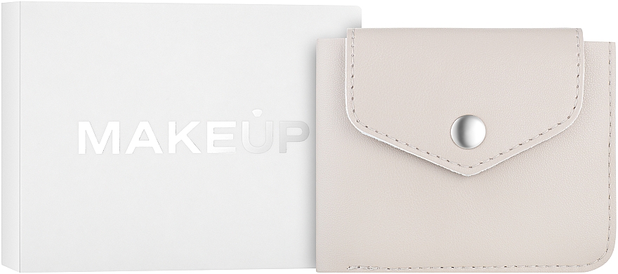 Beżowy portfel w pudełku prezentowym „Classy” - MAKEUP Bi-Fold Wallet Beige — Zdjęcie N4