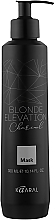 Czarna tonizująca maska ​​do włosów z węgla drzewnego - Kaaral Blonde Elevation Charcoal Mask — Zdjęcie N1