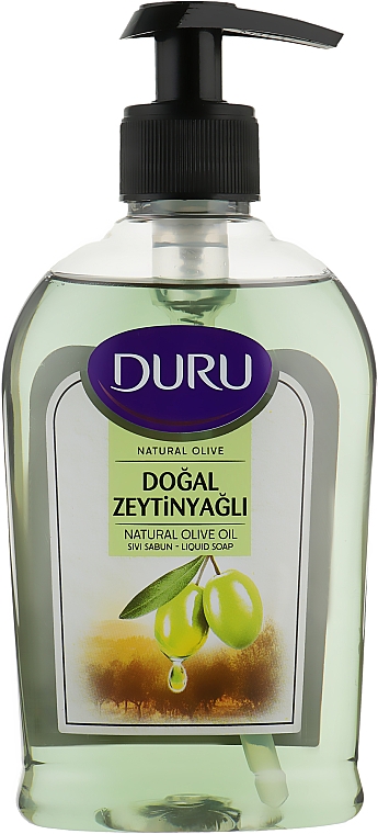 Mydło w płynie z ekstraktem z oliwy z oliwek - Duru Natural Olive Liquid Soap — Zdjęcie N1