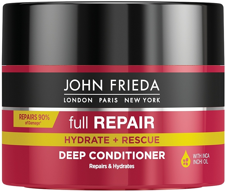 Intensywnie regenerująca maska do włosów - John Frieda Full Repair Hydrate + Rescue Deep Conditioner — Zdjęcie N1