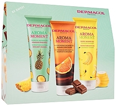 Zestaw - Dermacol Aroma Moment Be Sweet (sh/gel/250ml*3) — Zdjęcie N1