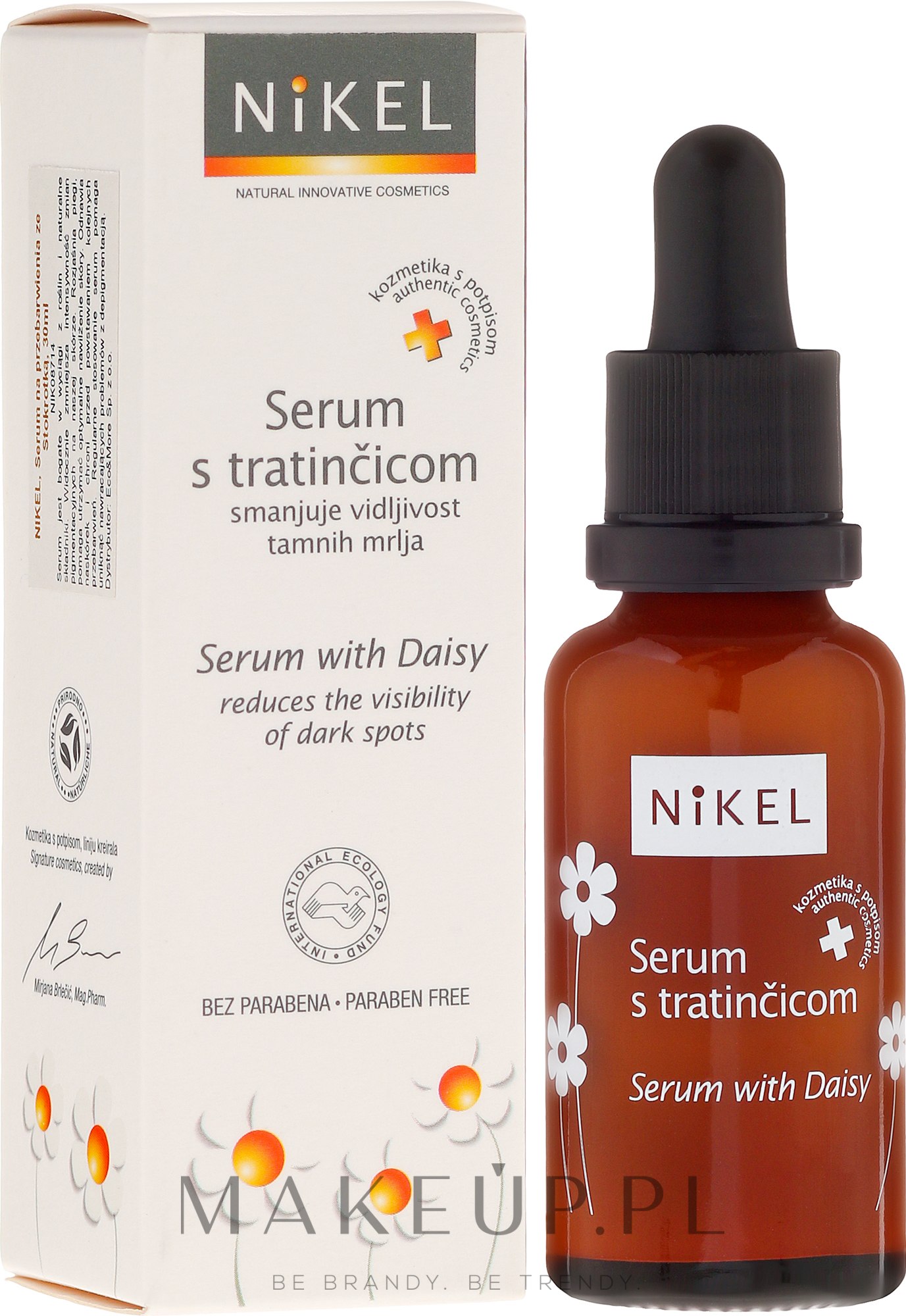 Serum do twarzy ze stokrotką - Nikel Serum With Daisy — Zdjęcie 30 ml