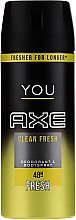 Kup Dezodorant w sprayu - Axe You Clean Fresh Deodorant Spray