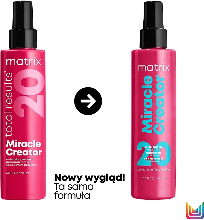 Multifunkcyjny spray do włosów 20 korzyści - Matrix Total Results Miracle Creator 20 Benefits — Zdjęcie N2