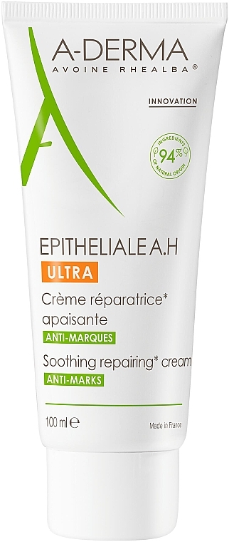 Ultra regenerujący krem do pielęgnacji zniszczonej skóry - A-Derma Epitheliale A.H Ultra Soothing Repairing Cream  — Zdjęcie N1