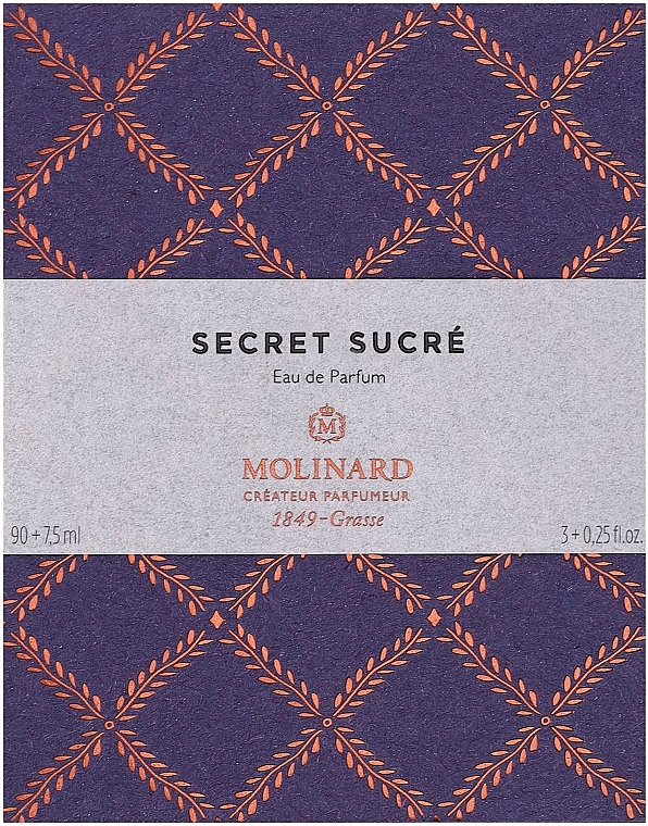 Molinard Secret Sucre - Zestaw (edp/90ml + edp/7.5ml) — Zdjęcie N2