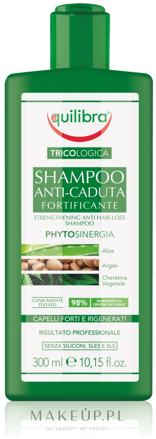 Wzmacniający szampon przeciw wypadaniu włosów - Equilibra Tricologica Strengthening Anti Hair Loss Shampoo — Zdjęcie 300 ml
