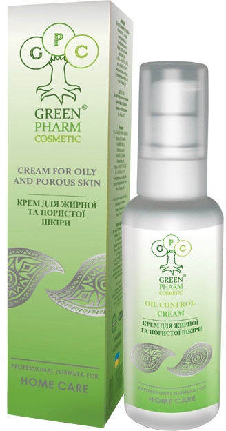 Krem do skóry tłustej i porowatej - Green Pharm Cosmetic Cream For Oily And Porous Skin — Zdjęcie N1