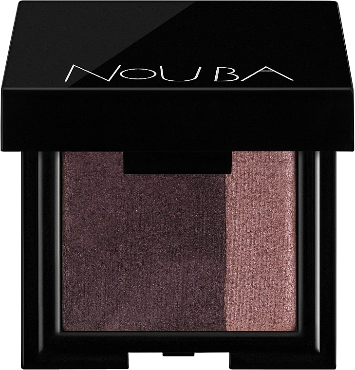 Podwójny cień do powiek - NoUBA Noubatwin Duo Eyeshadow — Zdjęcie N1