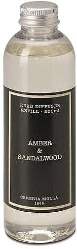 Cereria Molla Amber & Sandalwood - Dyfuzor zapachowy (wkład uzupełniający) — Zdjęcie N1