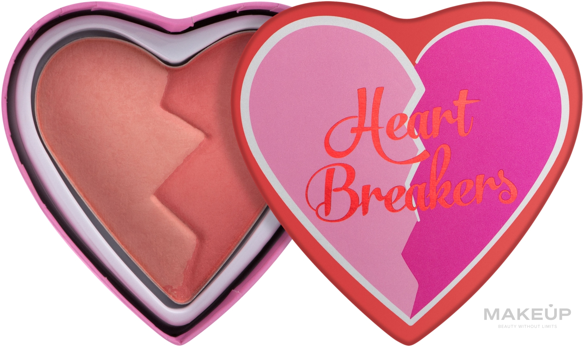 PRZECENA! Róż do policzków - I Heart Revolution Heartbreakers Matte Blush * — Zdjęcie Brave