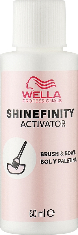 Aktywator do aplikacji pędzlem - Wella Professionals Shinefinity Brush & Bowl Activator 2% — Zdjęcie N1