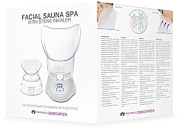 Sauna do twarzy z inhalatorem parowym - Rio-Beauty Facial Sauna Spa With Steam Inhaler — Zdjęcie N1