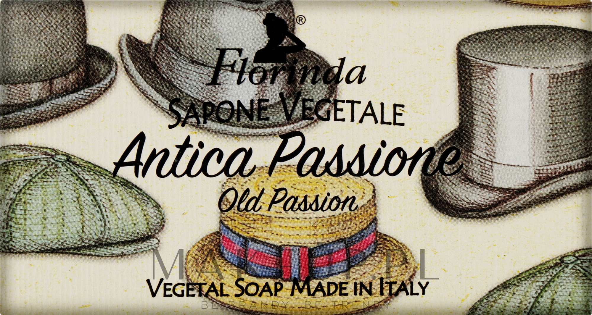Mydło w kostce - Florinda Vintage Old Passione Soap — Zdjęcie 100 g