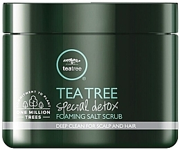 Peeling do włosów i skóry głowy - Paul Mitchell Tea Tree Special Detox Foaming Salt Scrub — Zdjęcie N1