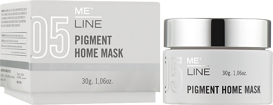 Maska o silnym działaniu depigmentującym i rozjaśniającym - Me Line 05 Pigment Home Mask — Zdjęcie N2