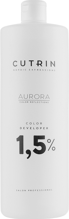 Utleniacz 1,5% - Cutrin Aurora Color Developer — Zdjęcie N1