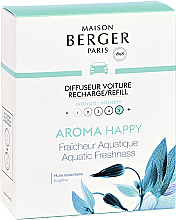 Maison Berger Aroma Happy - Wkład do dyfuzora zapachowego do samochodu — Zdjęcie N1