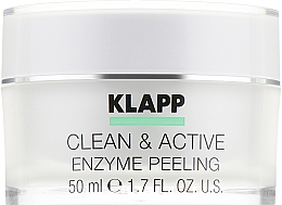Peeling enzymatyczny do twarzy - Klapp Clean & Active Enzyme Peeling — Zdjęcie N3