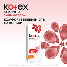 Tampony z aplikatorem Normal, 8 szt. - Kotex — Zdjęcie N3