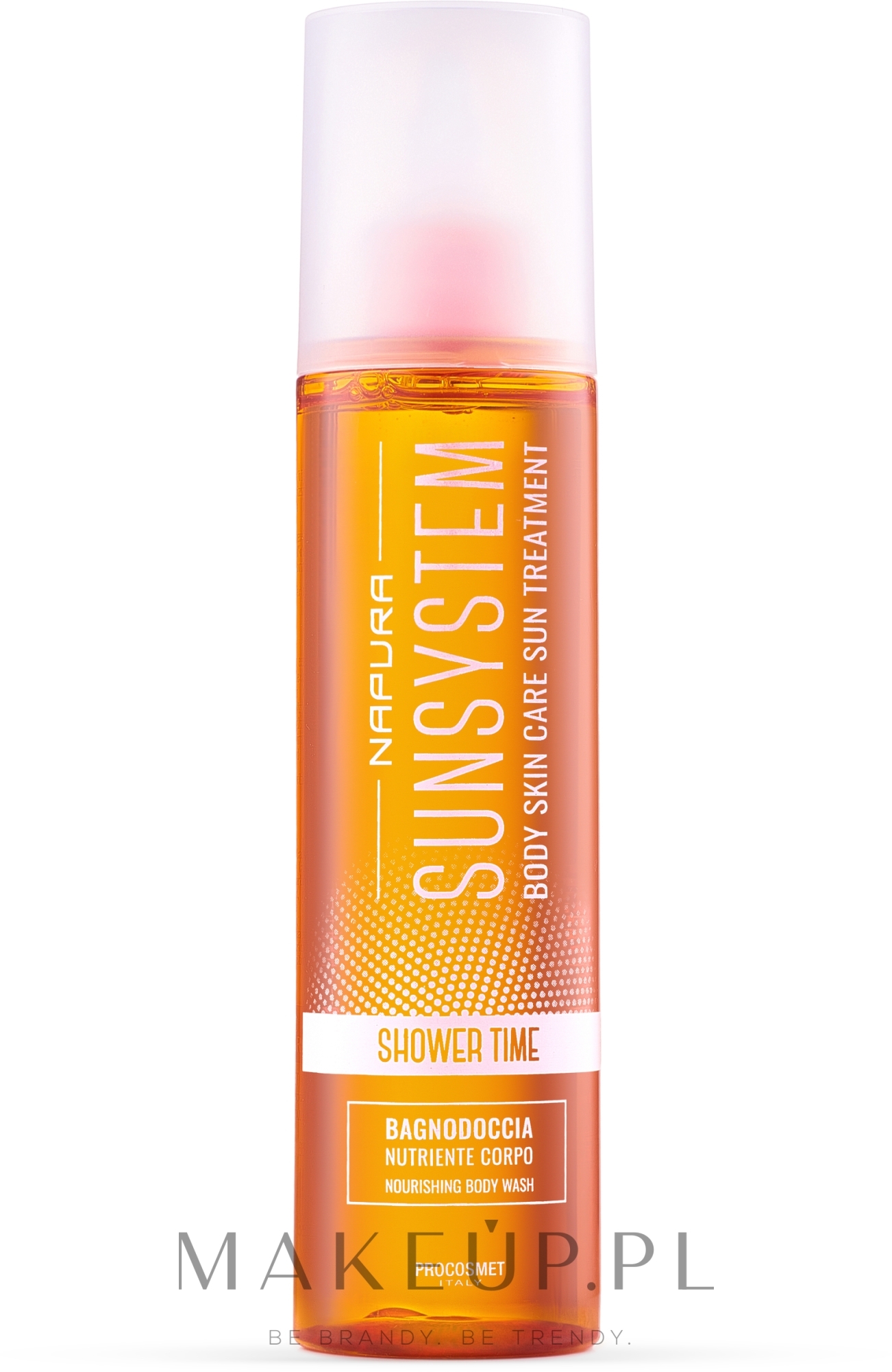 Odżywczy żel pod prysznic po ekspozycji na słońce - Napura Sun System Shower Time Body Skin Care Sun Treatment — Zdjęcie 250 ml