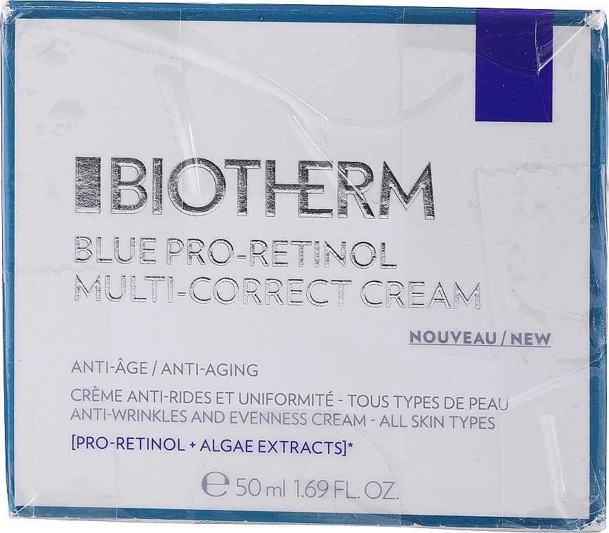 PRZECENA! Przeciwstarzeniowy krem do twarzy z retinolem - Biotherm Blue Therapy Pro-Retinol * — Zdjęcie N2