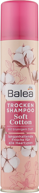 Suchy szampon do włosów - Balea Dry Shampoo Soft Cotton