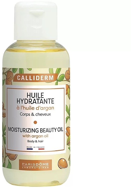 Olejek do ciała i włosów - Calliderm Huile Hydratante Argan — Zdjęcie N1