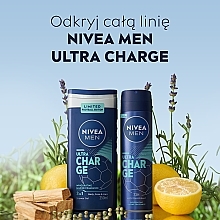 Żel pod prysznic 3 w 1 do ciała, twarzy i włosów - Nivea Men Ultra Charge Limited Football Edition — Zdjęcie N7