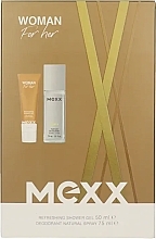 Kup Mexx Woman Set - Zestaw (deo/75 ml + sh/gel/50 ml)
