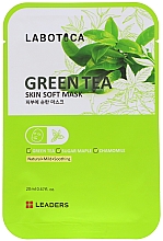Kup Kojąca maseczka do twarzy z zieloną herbatą - Leaders Labotica Skin Soft Mask Green Tea