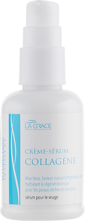 Krem serum z kolagenem i aloesem - La Grace Collagene Cream-serum — Zdjęcie N1